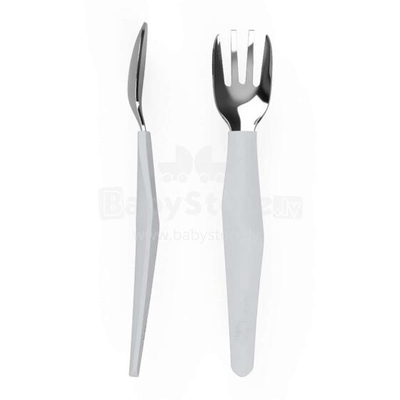 Everyday Baby Steel  Cutlery Art.10507 Quiet Grey