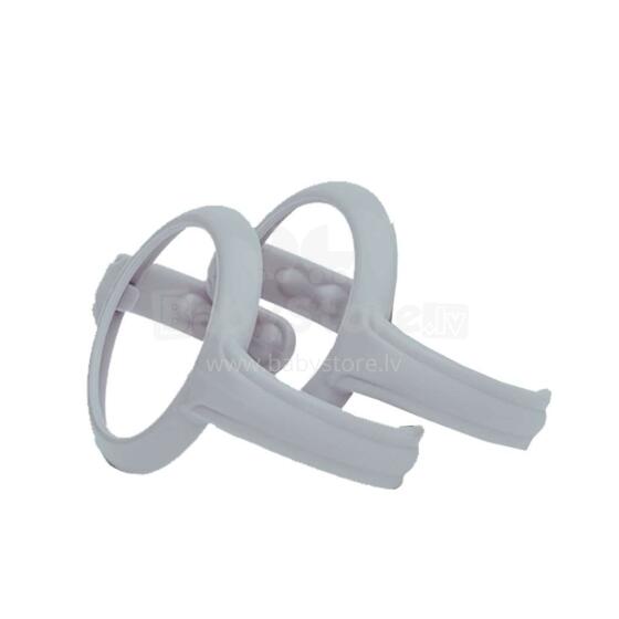 Everyday Baby Easy Grip Handle Art.10431 Quiet Grey Rokturi pudelēm (2 gab.)6m+
