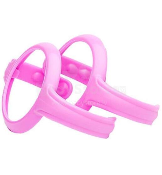 Everyday Baby Easy Grip Handle Art.10422 Pink Rokturi pudelēm (2 gab.)6m+