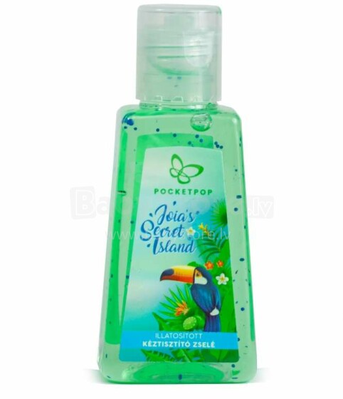 „Pocketpop“ valomasis rankų gelis, 59946366 „Secret Island“ higieninis dezinfekantas - gelis 30 ml