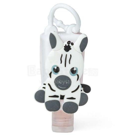 Pocketpop Silicone Holder Art.121070 3D Zebra Silikona turētājs dezinfekcijas līdzeklim
