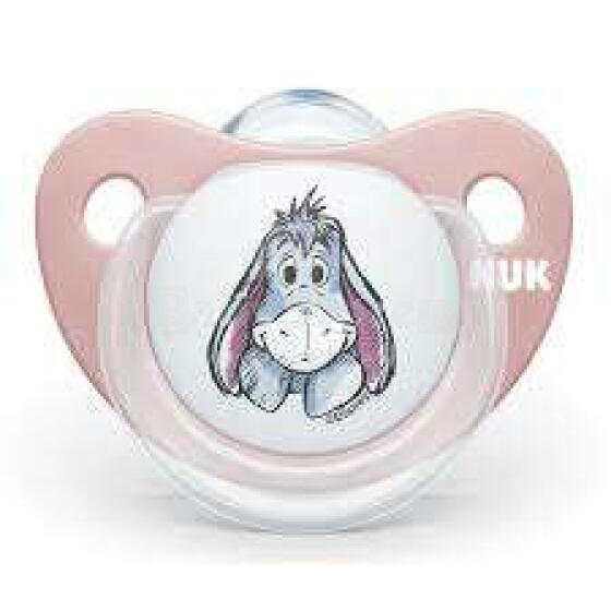 Nuk Classic Disney Art.SU17 Silikona ortodontiskais māneklis (0-6 mēn.) 1 gb.