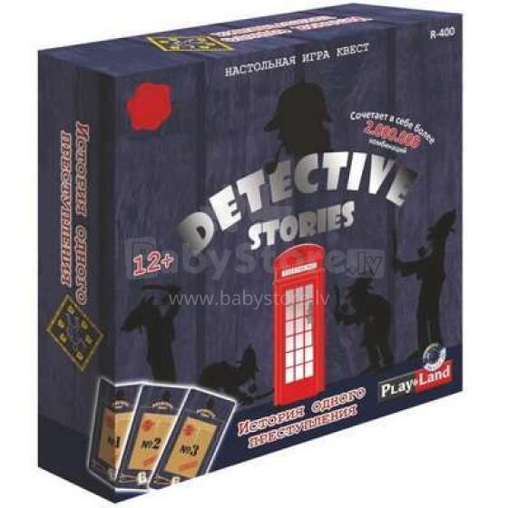 Playland Detective Stories Art.R-400 Attīstoša galda spēle Detektīvstāsti