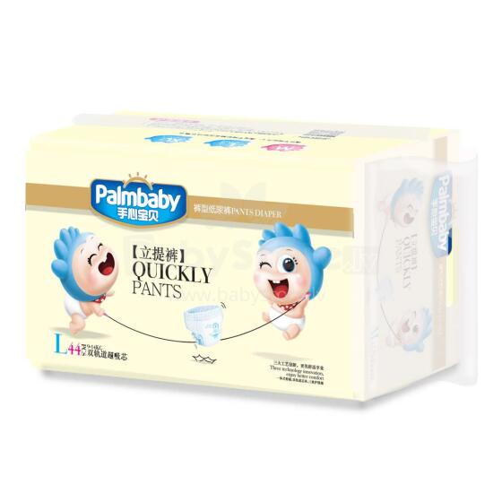 PalmBaby Standart Art.121184 Трусики , L размер 9-14 кг, 44 шт.