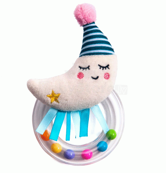 Taf Toys Rattle Сloud Art.12065  Велюровая мягкая игрушка с погремушкой
