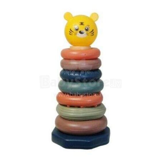 Pyramid with a Bear Art.G5271 Piramīda ar lāci 26cm