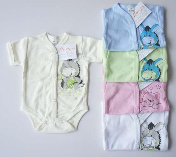 Bodi ANIMALS ar garām piedurknēm 98 cm  MARGO 14015