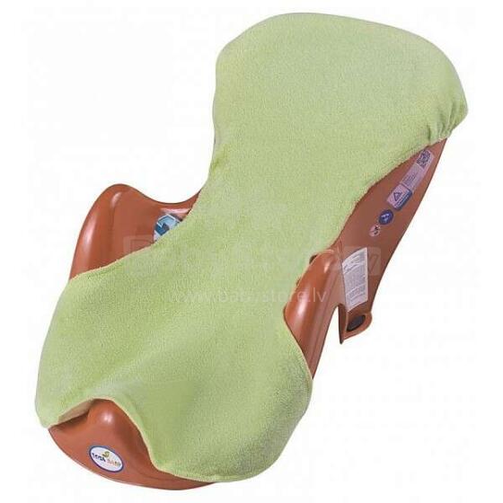 Frotē pārvalks vannas sēdeklim TegaBaby  TG-070 light green