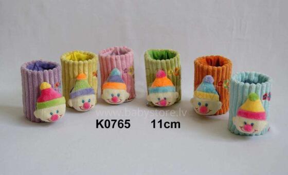 Plīša krūze  KLAUNS  11 cm  K0765  Sandy