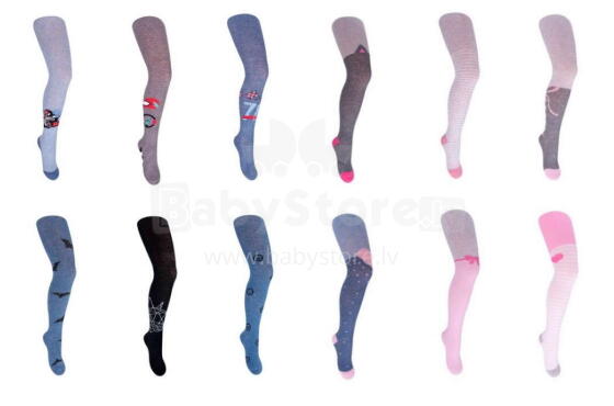 Zeķubikses k/v ar zīmējumu (92-98 cm) RA-03 YOclub
