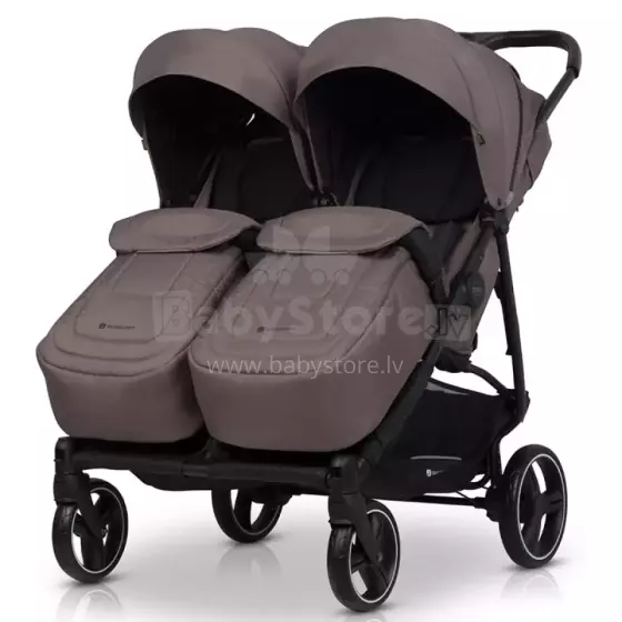Euro Cart Doblo Art.122687 Taupe Dvīņu pastaigu ratiņi/rati
