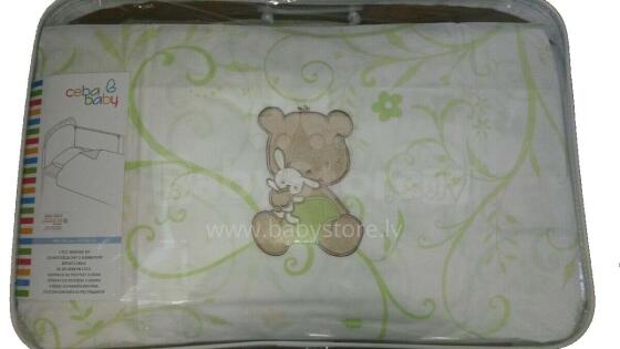 Komplekts no 3 el. ELEGANT BABY green CEBA BABY  AKCIJA!
