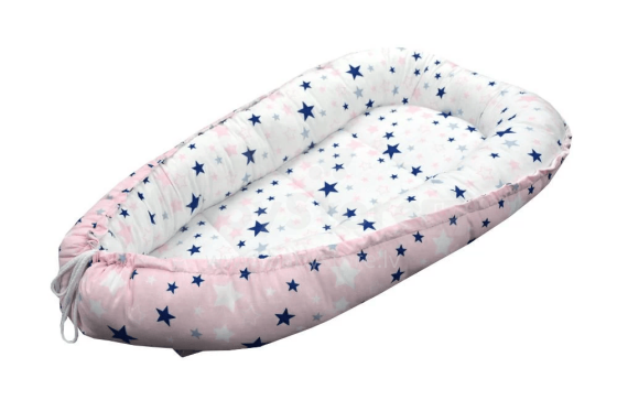 Ankras Stars Art.KOK000032 Pink White Ligzda-kokons