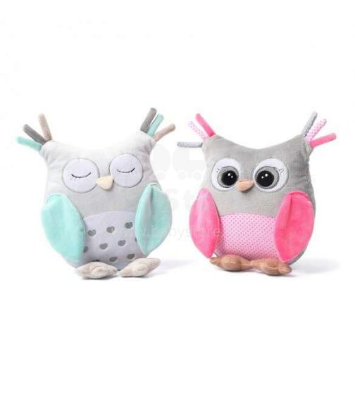 Mīksta rotaļlieta OWL SOFIA ar grabuli BabyOno 441
