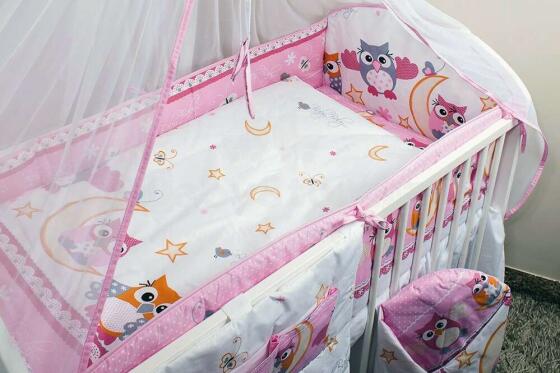 Ankras Apmale 360 cm OWLS pink