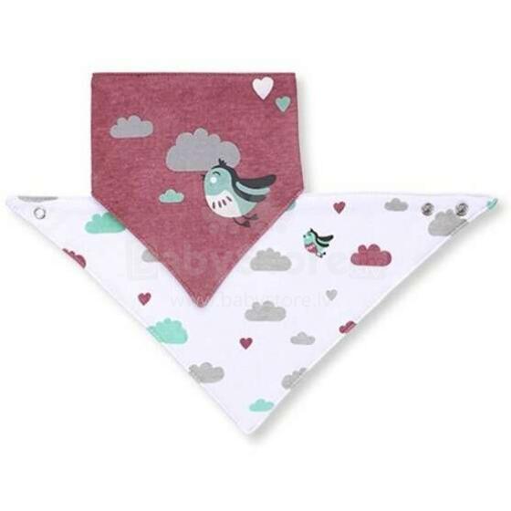 Priekšautiņš-lakatiņš (2 gab.) BIRD BabyOno 879/01
