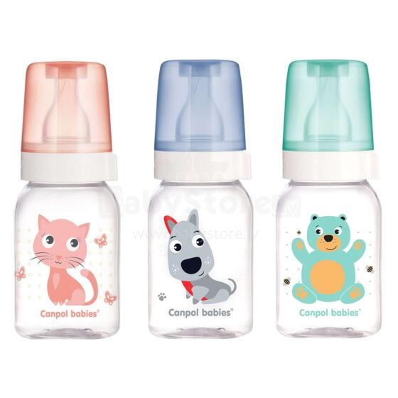 Canpol Jautrie Zvēriņi Art.11/851 Pudele 120 ml