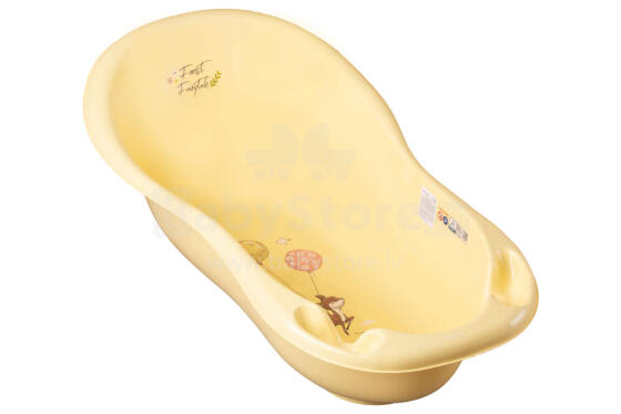Tega Baby Art. FF-005 Forest Fairytale Light Yellow Bērnu Vanniņa 102 cm