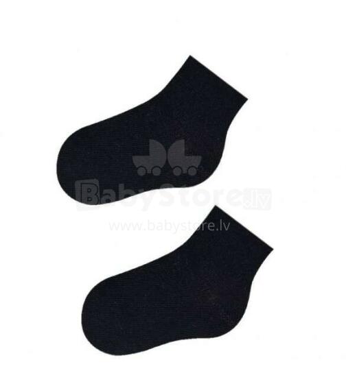 Zeķes kokvilnas BLACK 26/28 SK-33
