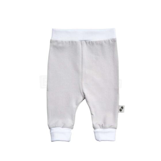 NordBaby Pants  Art.12378 Wind Grey Bikses ar platu jostu