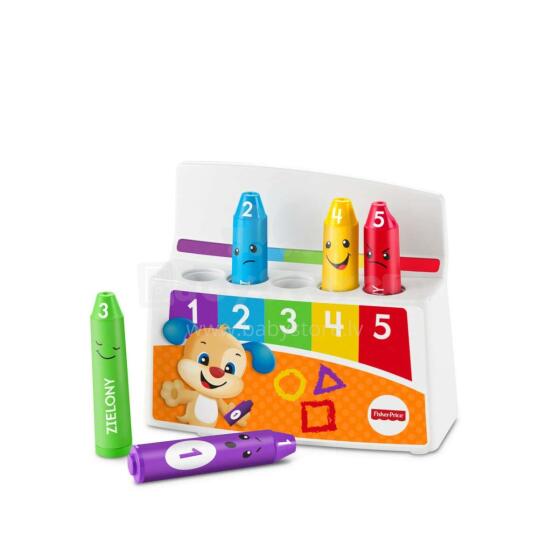 Fisher Price Teaches Art.B-4927 Интерактивные цветные карандаши (пол.яз)