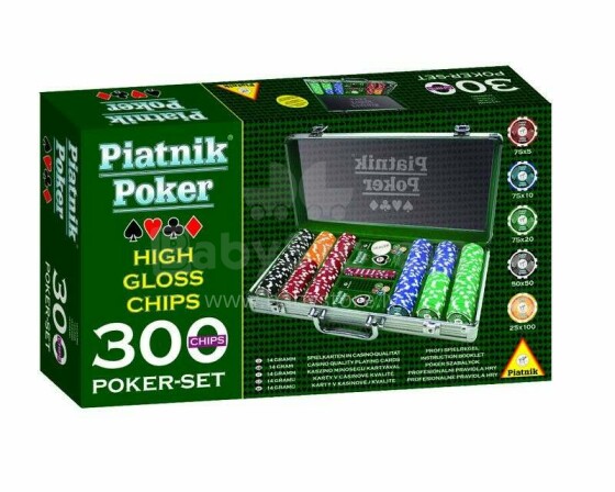 PIATNIK Komplekts Poker 300