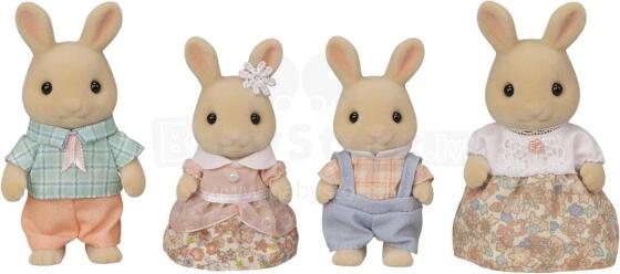 Sylvanian Families piena zaķu ģimenes komplekts Art.5706