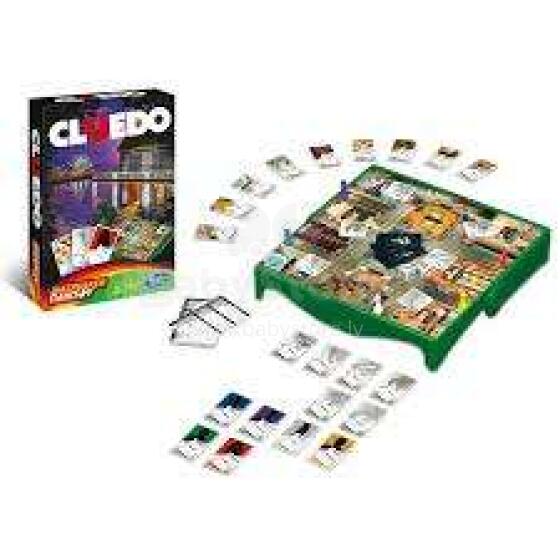 Hasbro Detektīvspēle CLUEDO, ceļojumu versija