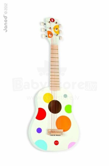JANOD „Confetti“ žaislinė medinė gitara