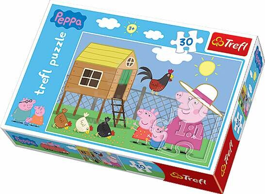 „TREFL Puzzle Peppa Pig“, 30 vnt.