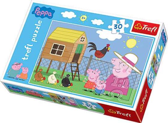 TREFL Puzle Peppa Pig, 30 gb.
