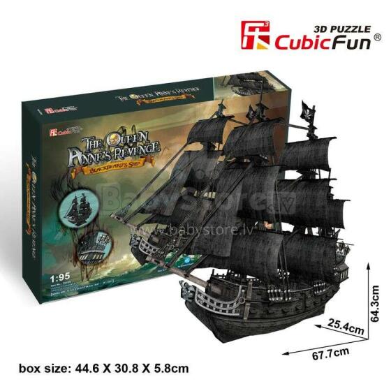 CubicFun 3D Puzle kuģis