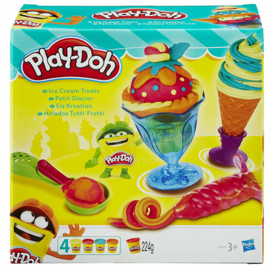 Play-Doh Plastilīns "Saldējuma deserts"