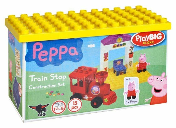 „Simba Peppa Pig“ konstruktorius „Traukinio stotelė“