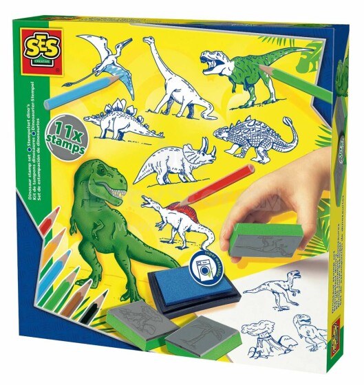 SES pomėgių kūrybinis rinkinys „Dinozaurai“