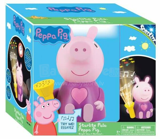 Tech4Kids Dziedoša rotaļlieta ar skaņu, gaismu Peppa Pig