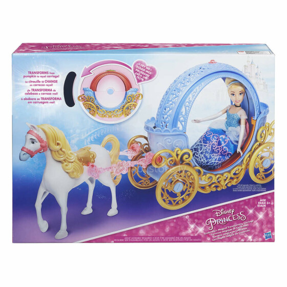 Hasbro Disney Princešu kariete ar zirgu
