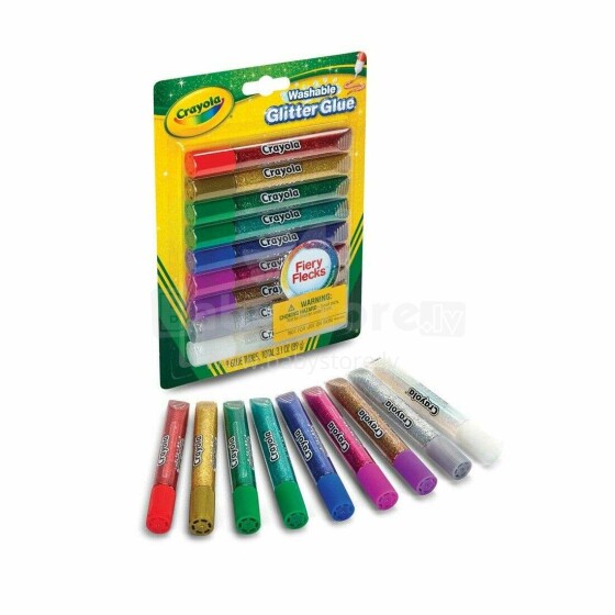 Crayola klijai su blizgesiais