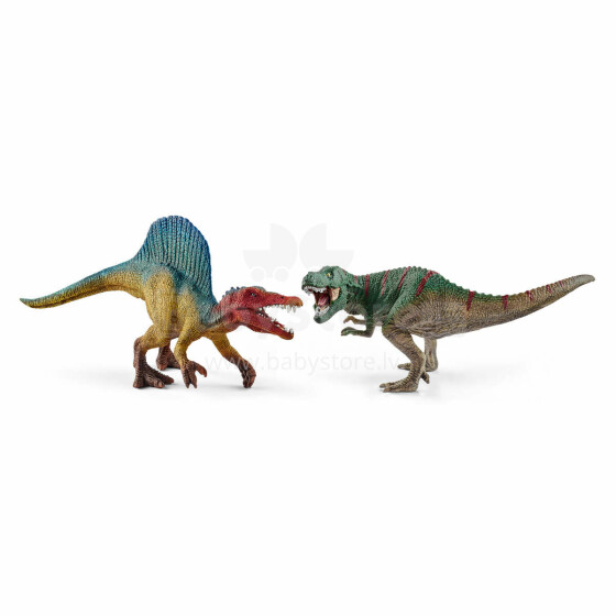 Šleichas DINOSAURAI Spinosauras ir Tiranozauras, mini
