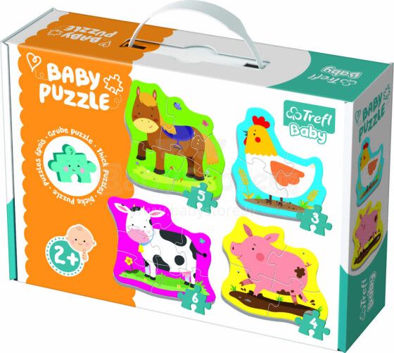 „Trefl Baby Puzzle Farm Animals“