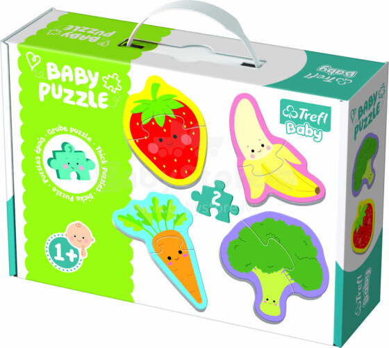 Trefl Baby puzle „Augļi un dārzeņi"