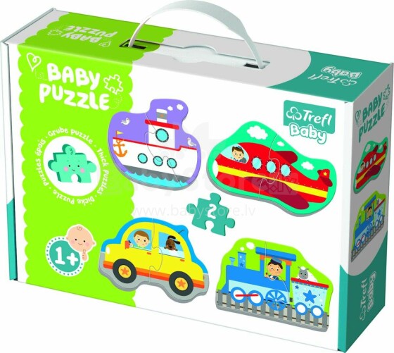 Trefl Baby puzle „Mašīnas“