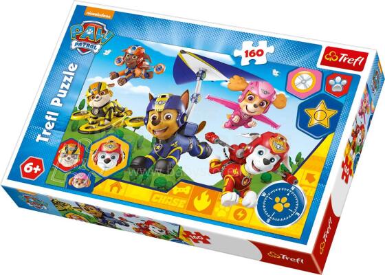 Trefl Paw Patrol Art.125561 Puzle, 160 gab