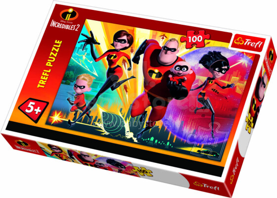 TREFL Puzle Incredibles 2, 100