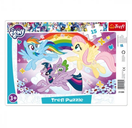Trefl Pony Art.125575 Пазл,15 шт