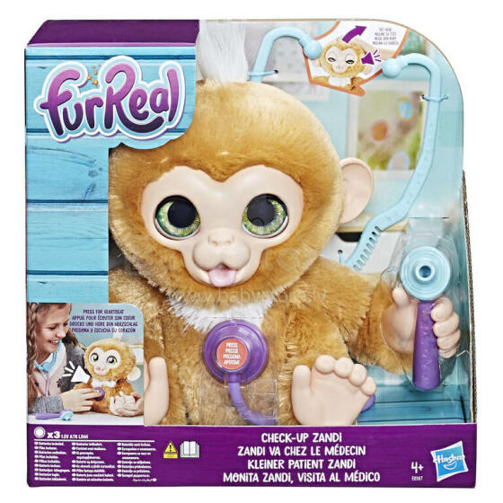 FURREAL Interaktīvais mērkaķītis