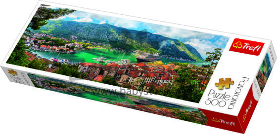 TREFL Puzle Montenegro panorāma, 500