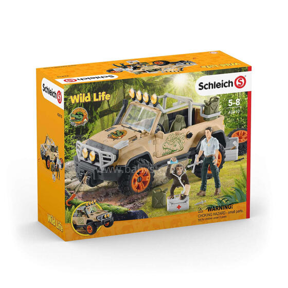 SCHLEICH WILD LIFE 4X4 Apvidus auto