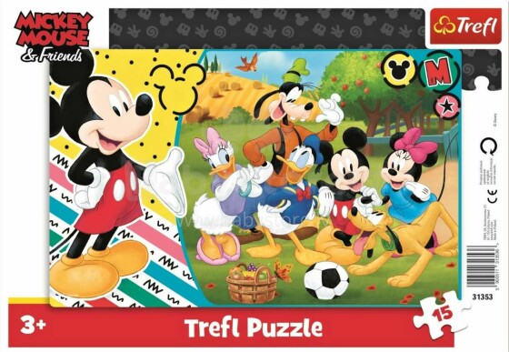TREFL Puzle Art.31353 Mickey Mouse 15 gab.