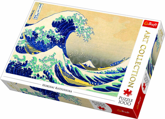 TREFL galvosūkis K. Hokusai „Didžioji banga Kanagavoje“, 1000